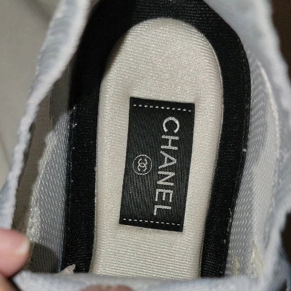 CHANEL Women's Authentic Trainers SUPERB!!! PREOWNED!!! - Picture 5 of 6